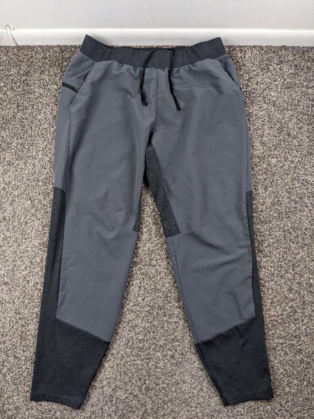 REI Co-Op Swiftland Running Pants Mens Large Tapered Leg Stretch Hiking Gray